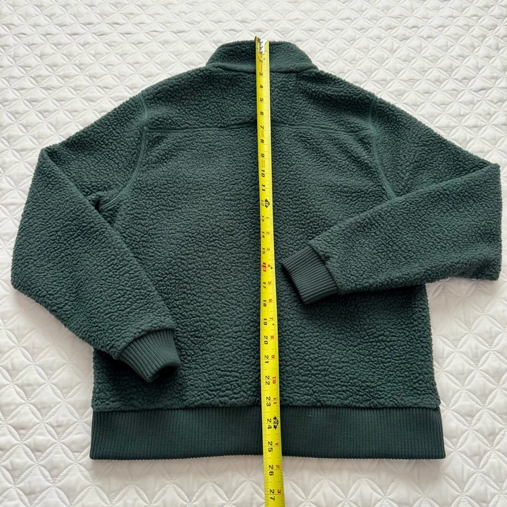 Carhartt Women's High Pile Sherpa Fleece Full Zip Jacket Blue Green Teal Size S - Picture 13 of 16